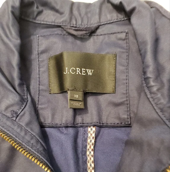 J. Crew Waxed Cotton Jacket XS - Picture 7 of 9